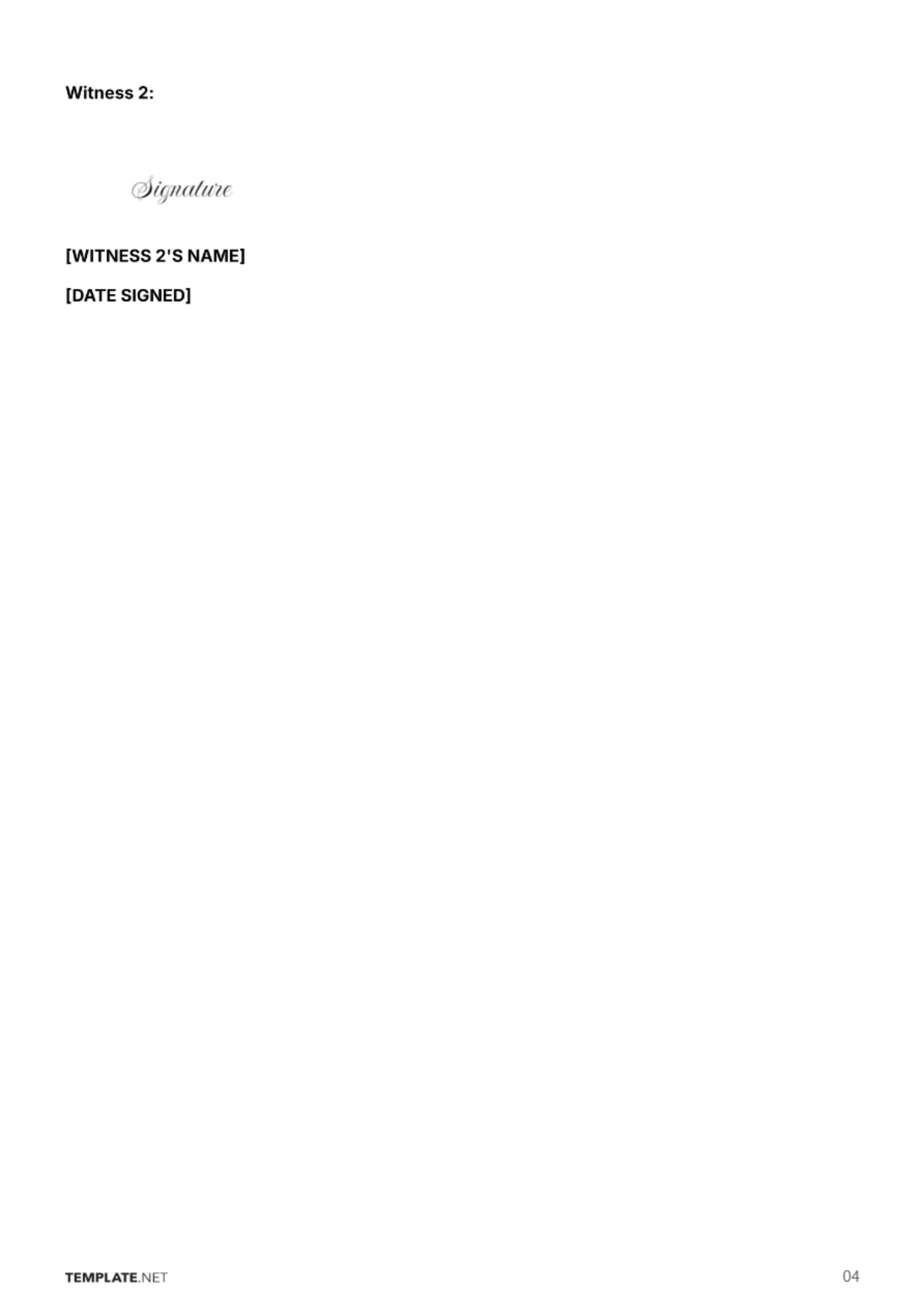 Free Catholic Living Will Template to Edit Online