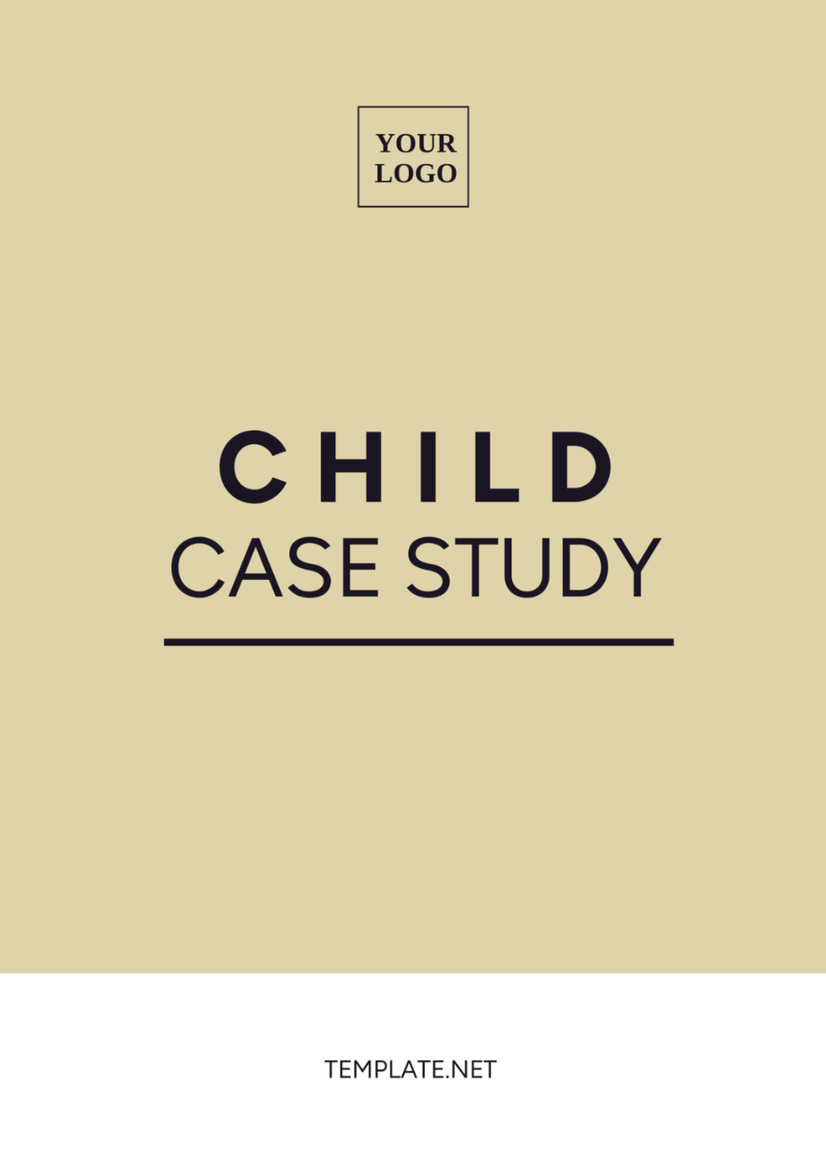 Child Case Study Template