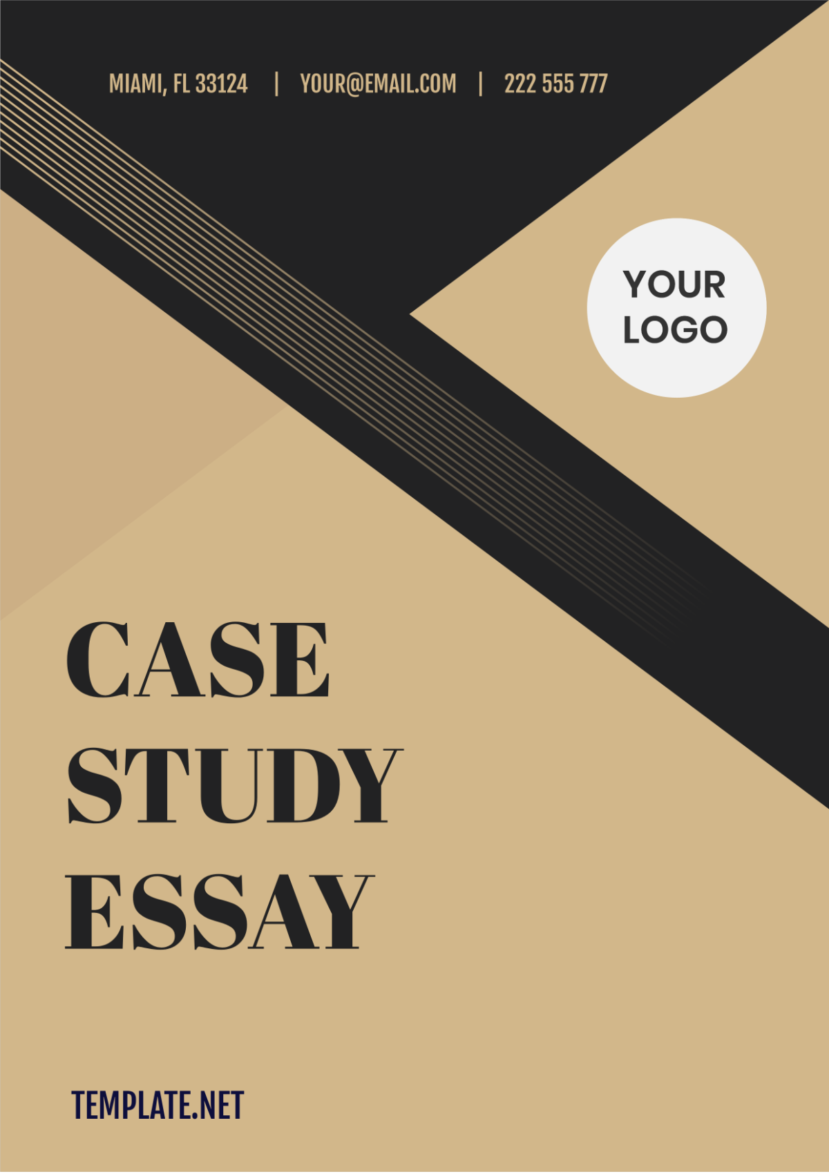 Case Study Essay Template
