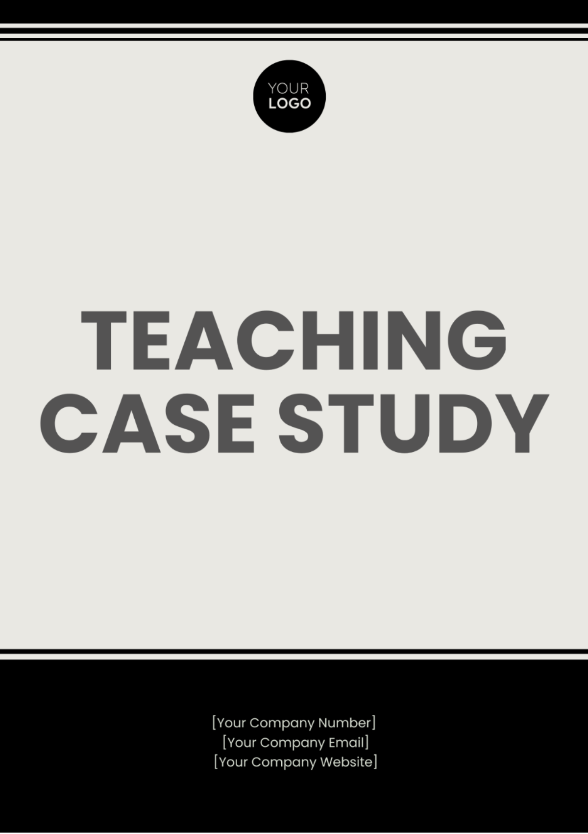 Teaching Case Study Template