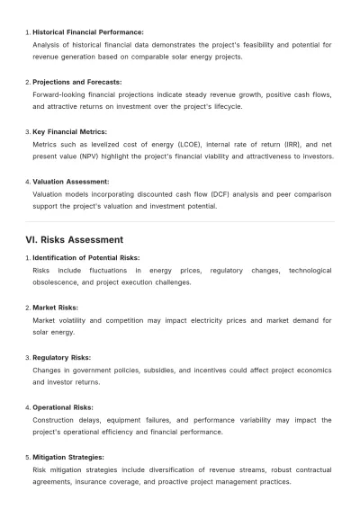 Free Investment Case Study Template to Edit Online