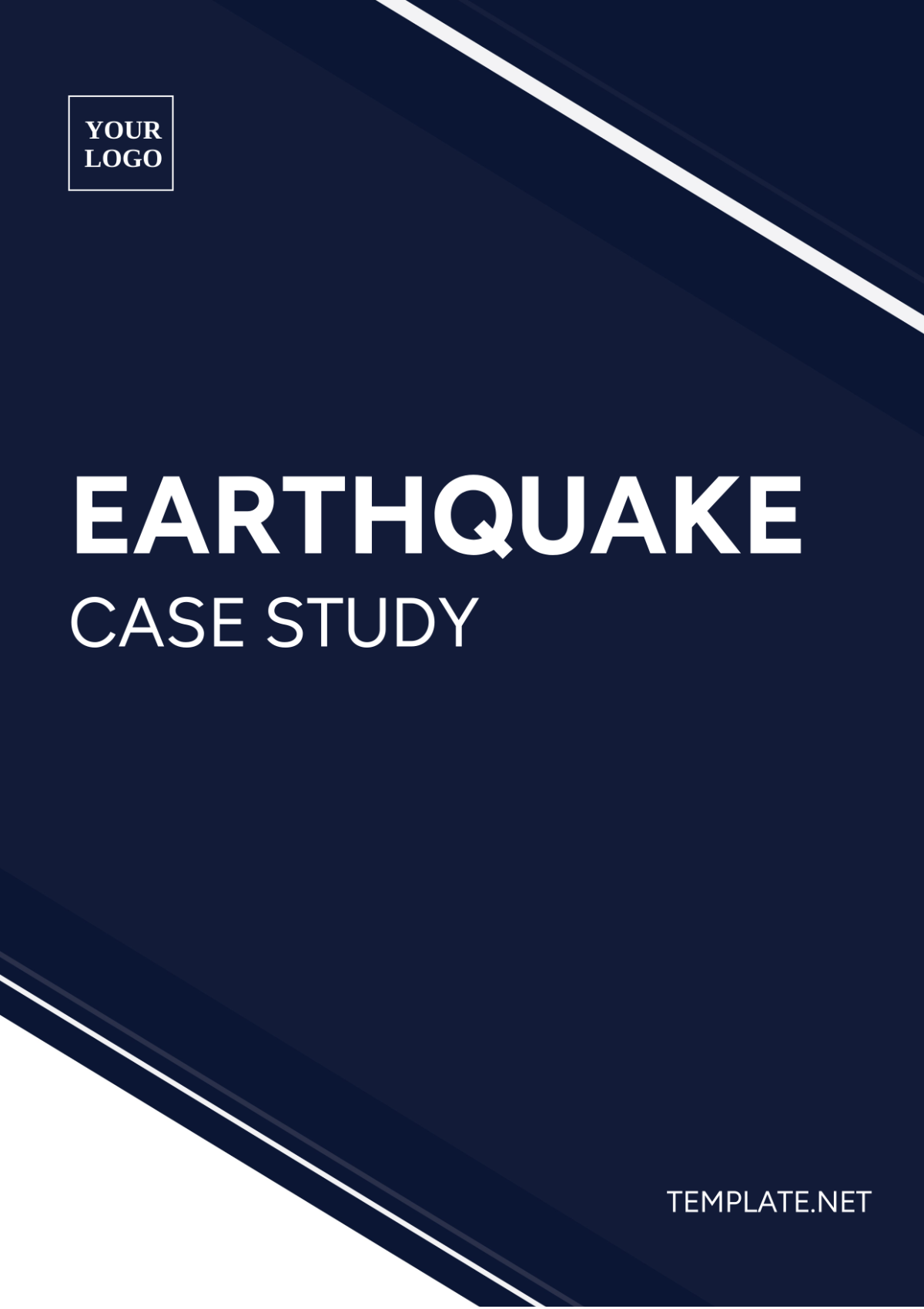Earthquake Case Study Template