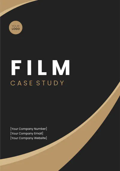 Free Film Case Study Template to Edit Online