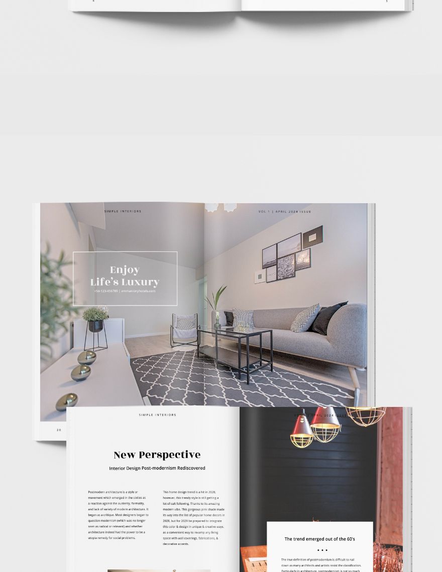 Simple Interior Design Magazine 