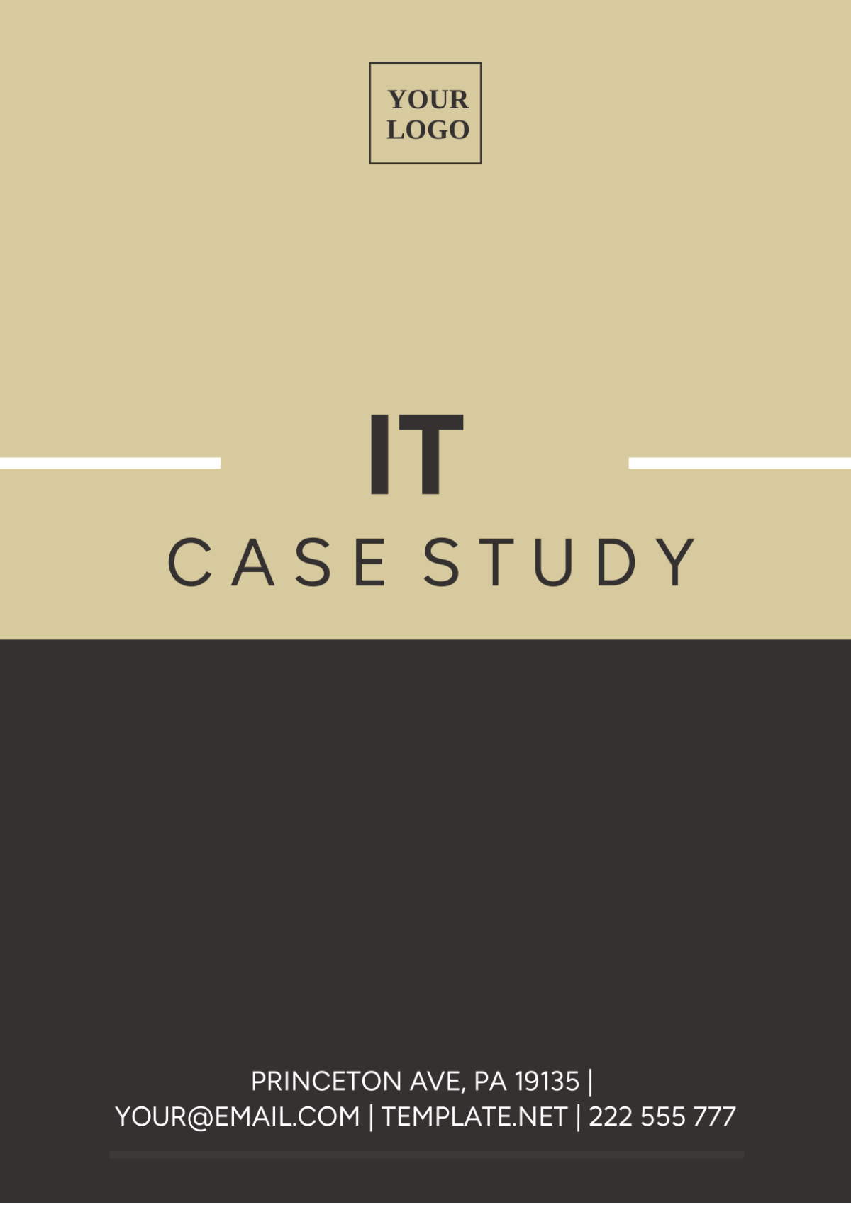 IT Case Study Template