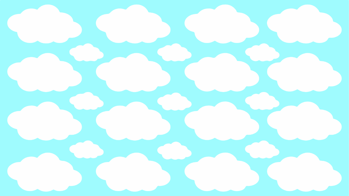 White Cloud Background