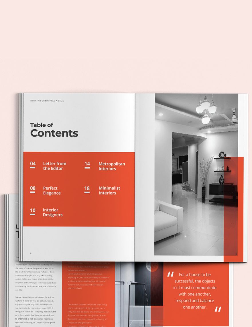 Minimal Interior Design Magazine 