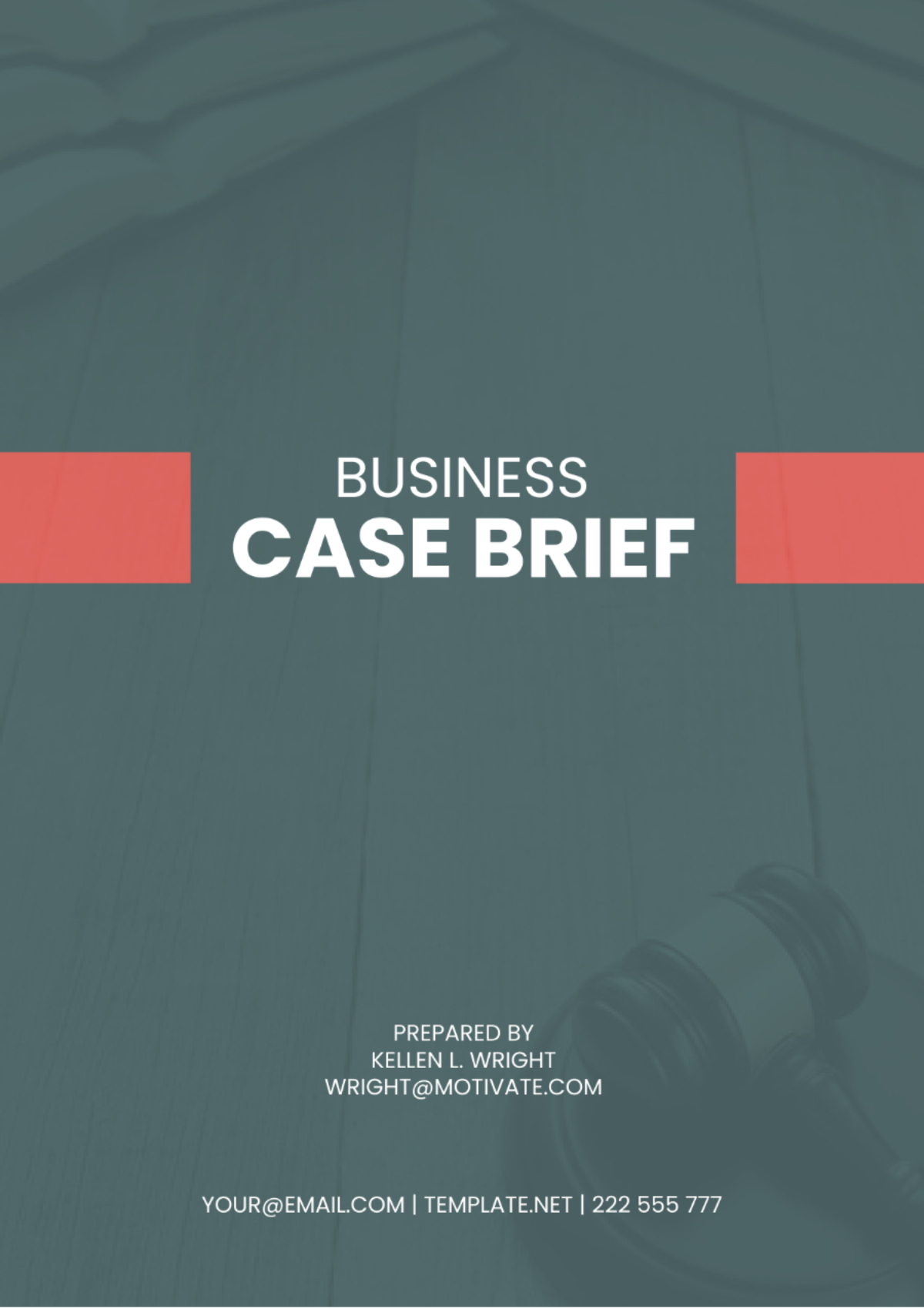 Business Case Brief Template