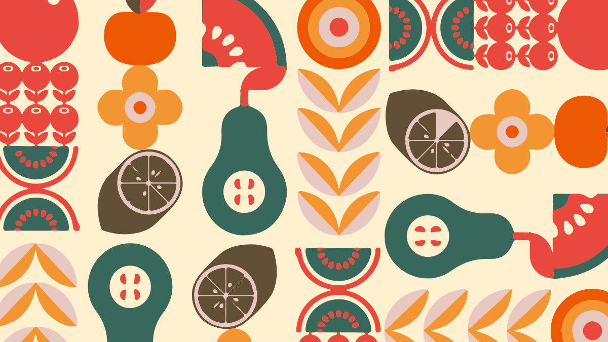 Abstract Food Background