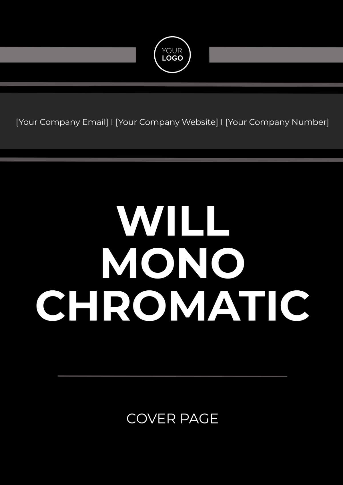 Will Monochromatic Cover Page