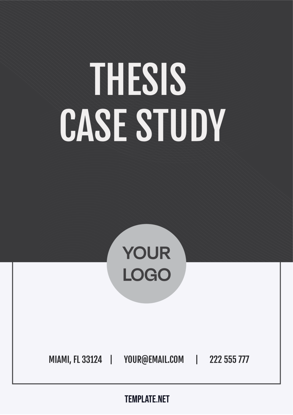 Thesis Case Study Template