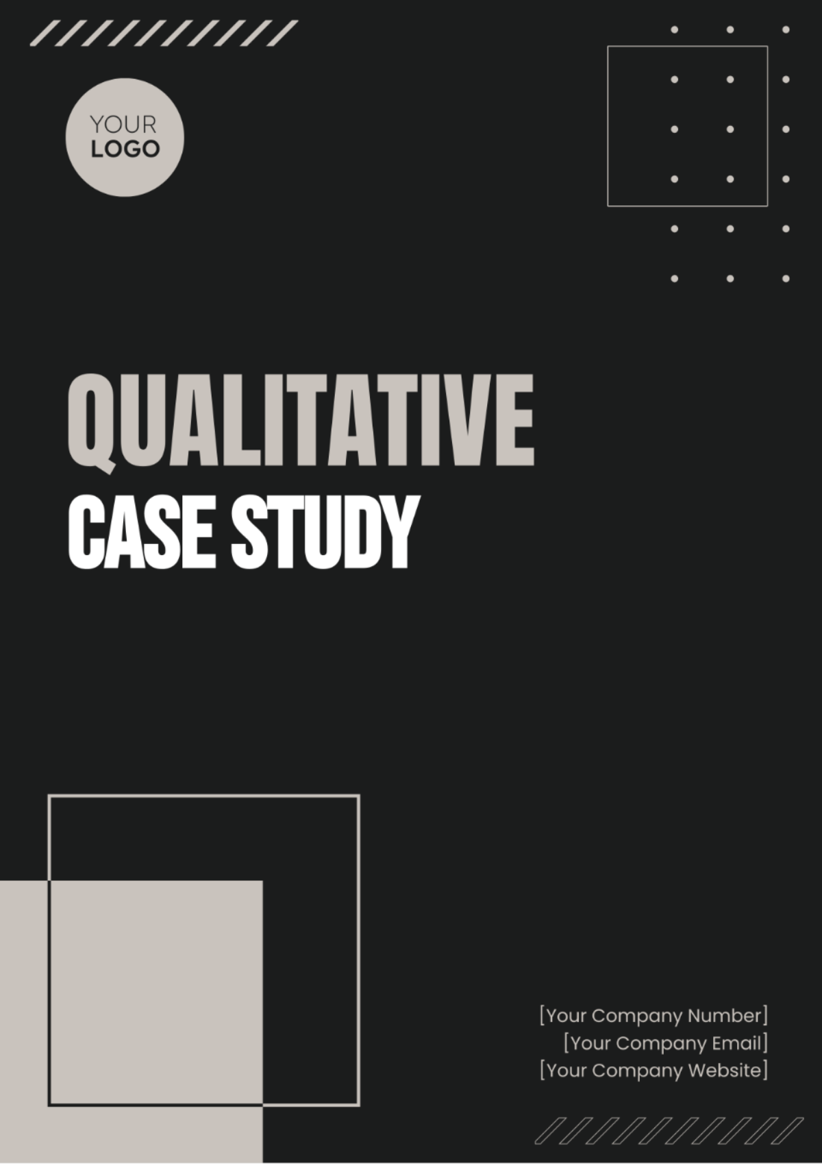 Qualitative Case Study Template