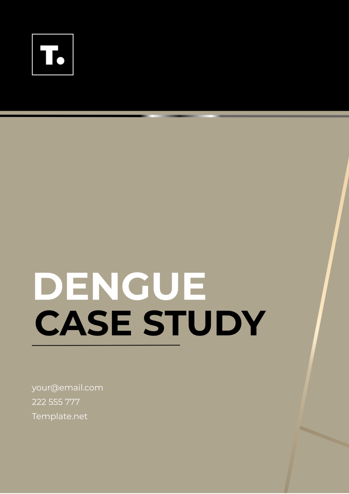 Dengue Case Study Template
