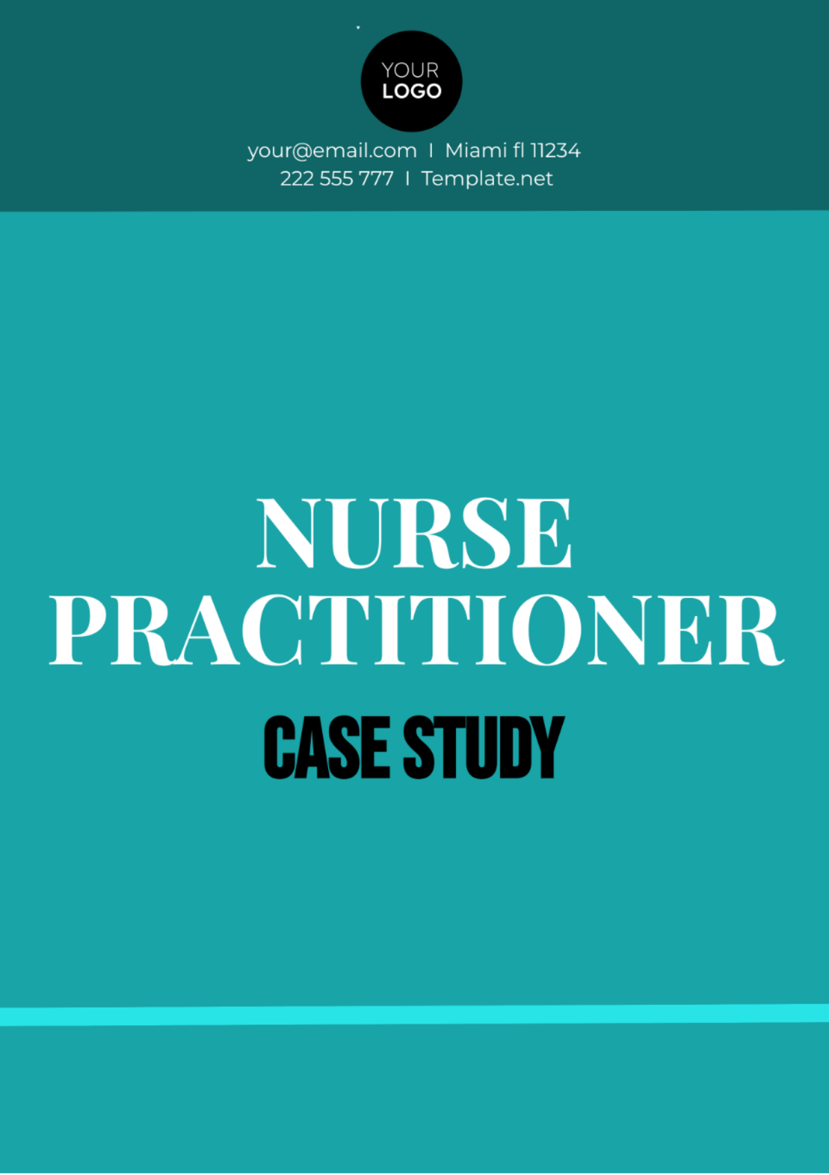 Nurse Practitioner Case Study Template