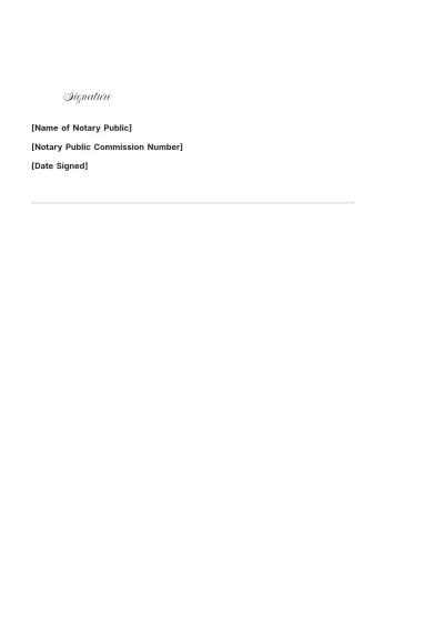Free Single Person Will Template to Edit Online