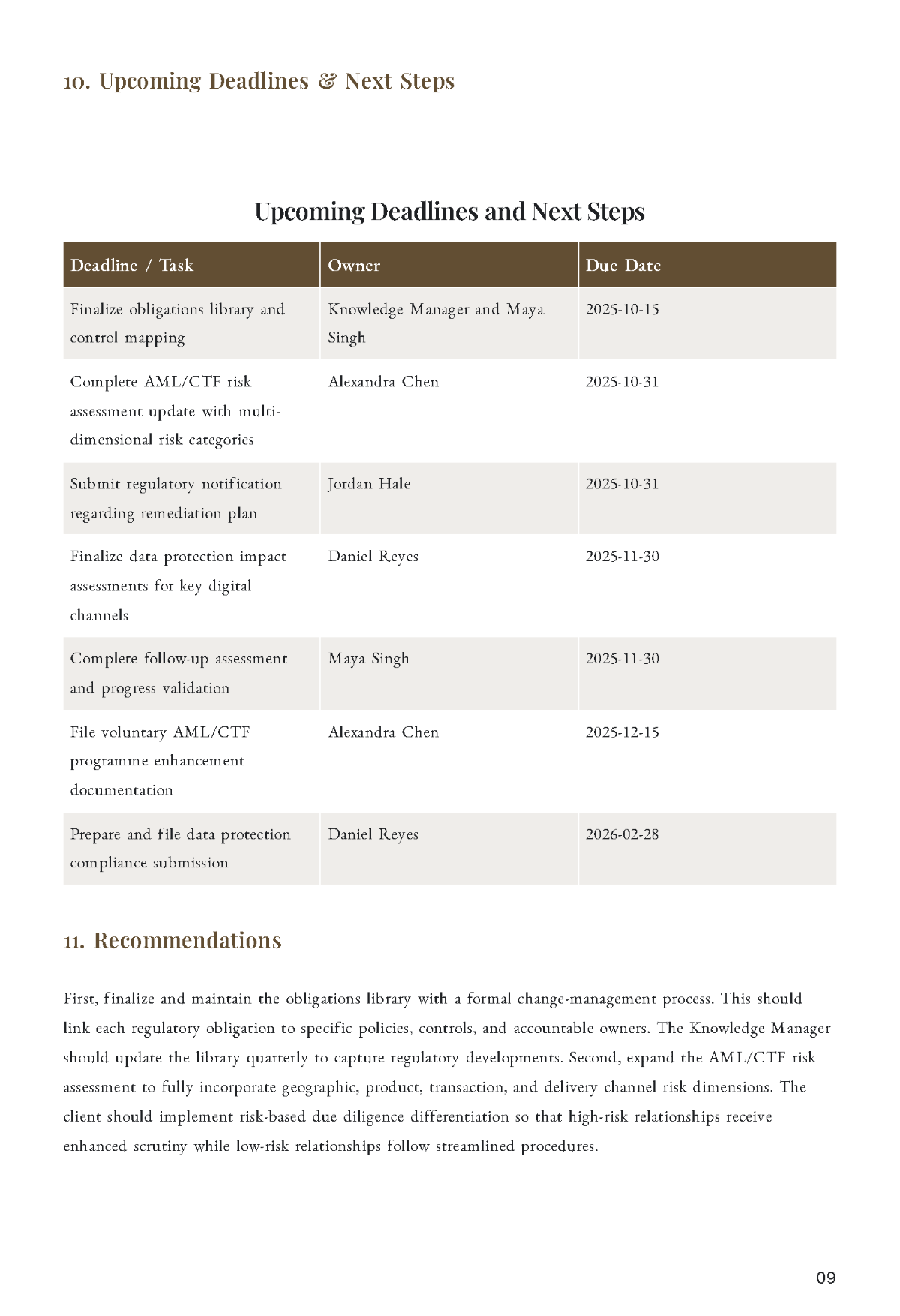 Free Law Firm Case Report Template to Edit Online