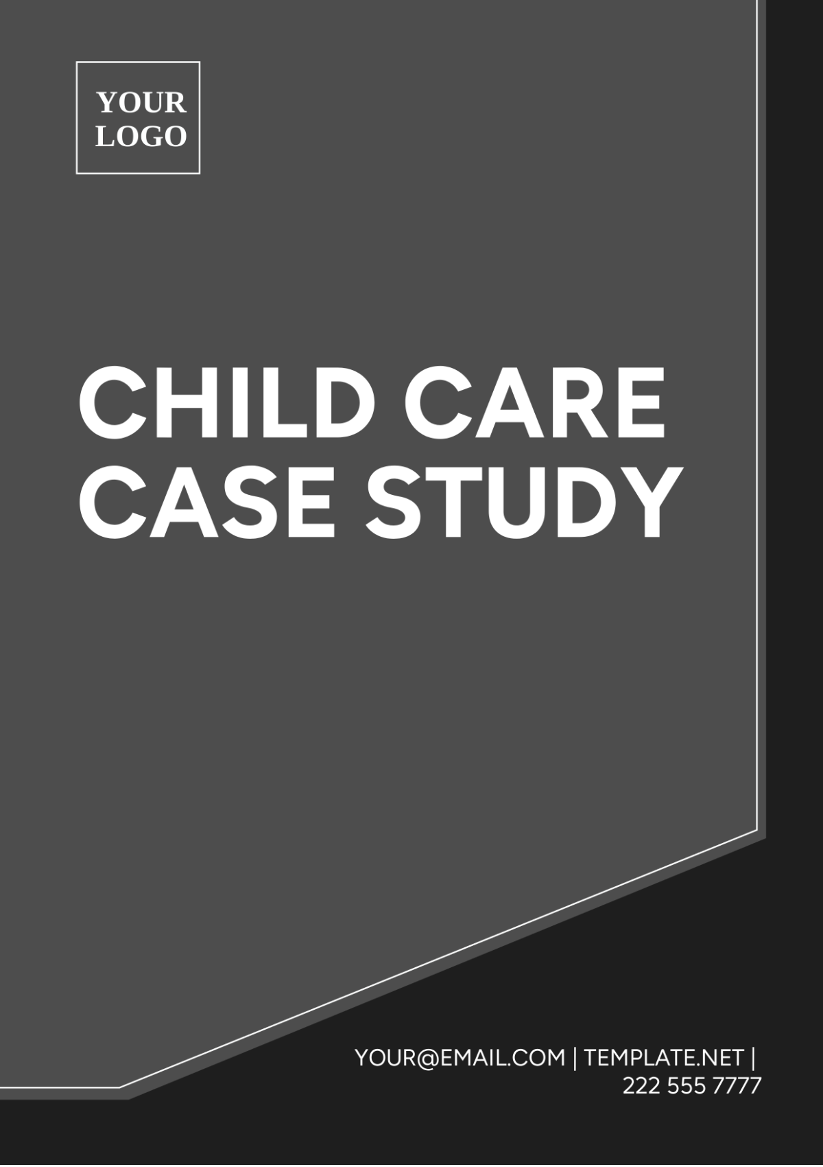 Child Care Case Study Template
