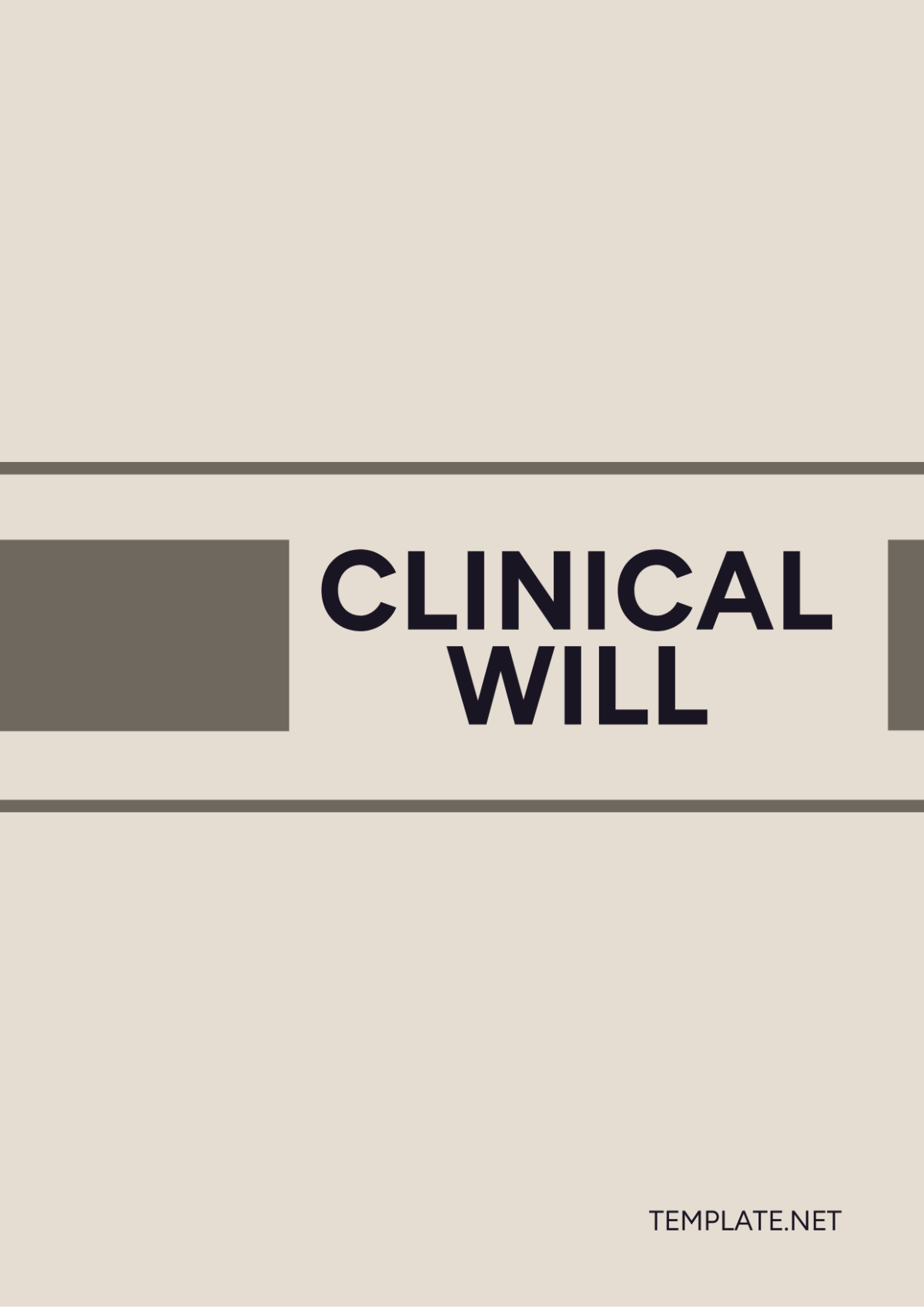 Clinical Will Template - Edit Online & Download