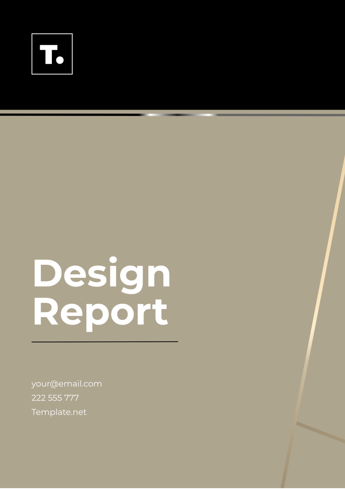 Design Report Template