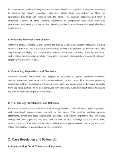 Free Law Firm Case Analysis Procedure Template to Edit Online