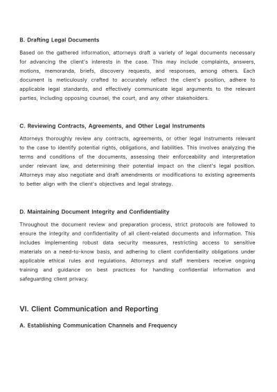 Free Law Firm Case Analysis Procedure Template to Edit Online