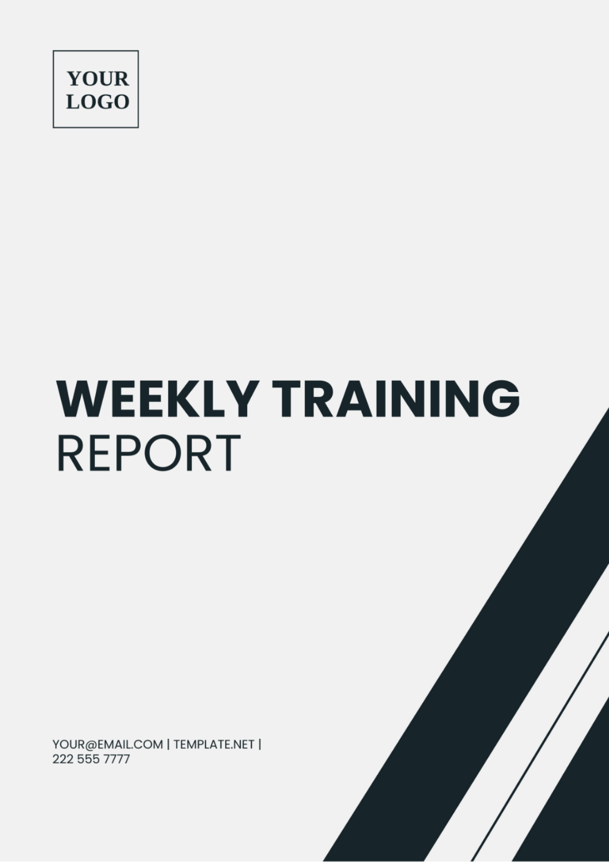 Weekly Training Report Template - Edit Online & Download