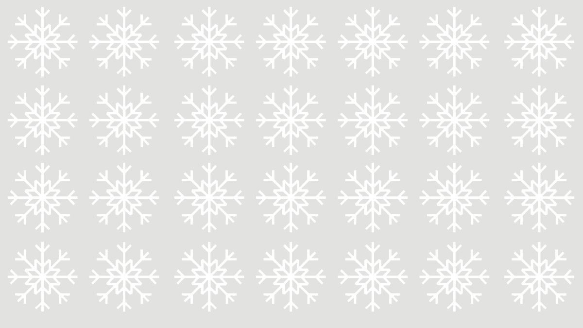 Free White Snowflake Clipart Clear Background