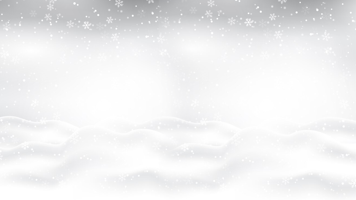 White Snowy Background