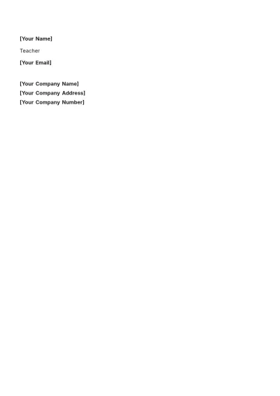 Free School Progress Report Template to Edit Online