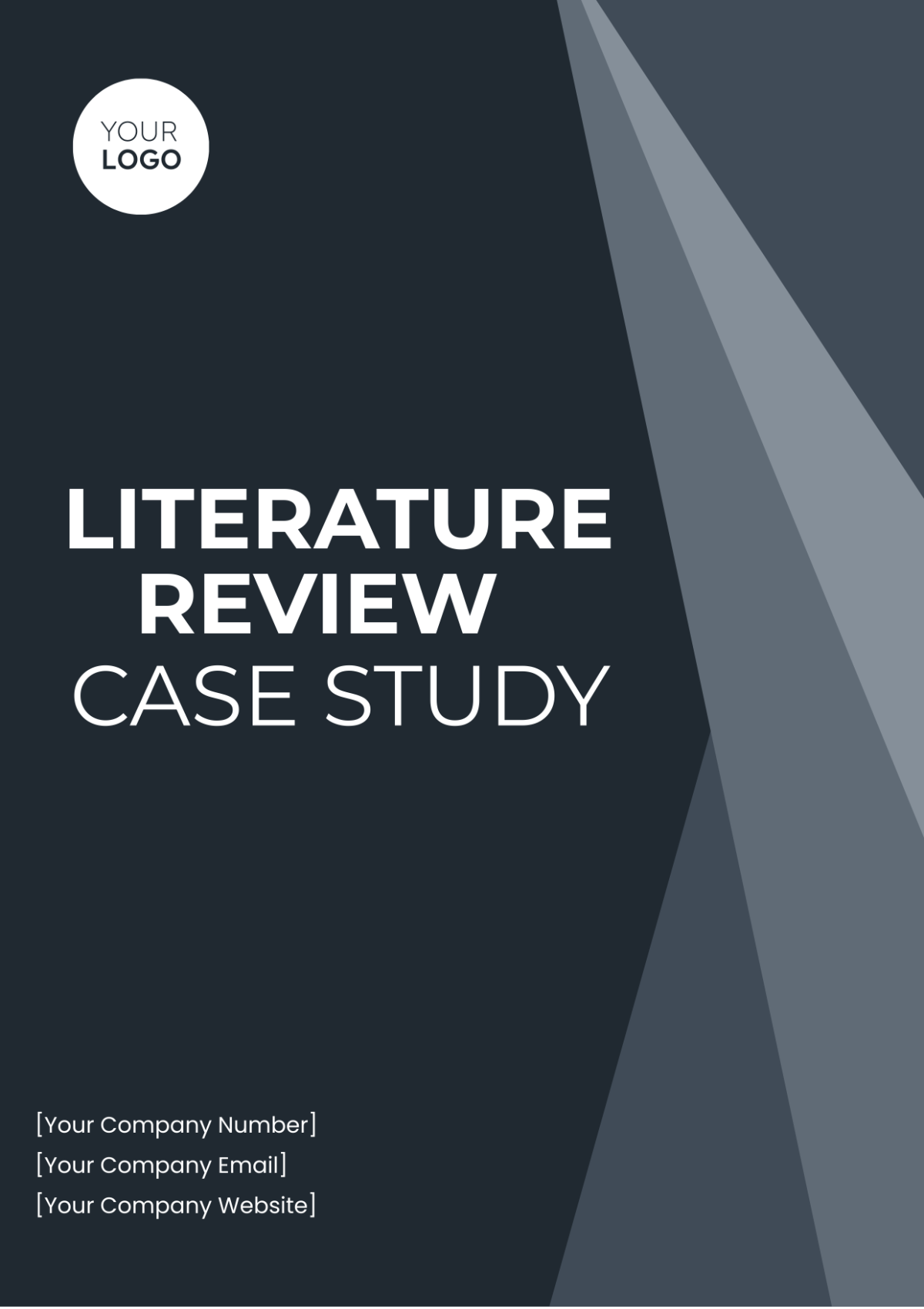 Literature Review Case Study Template