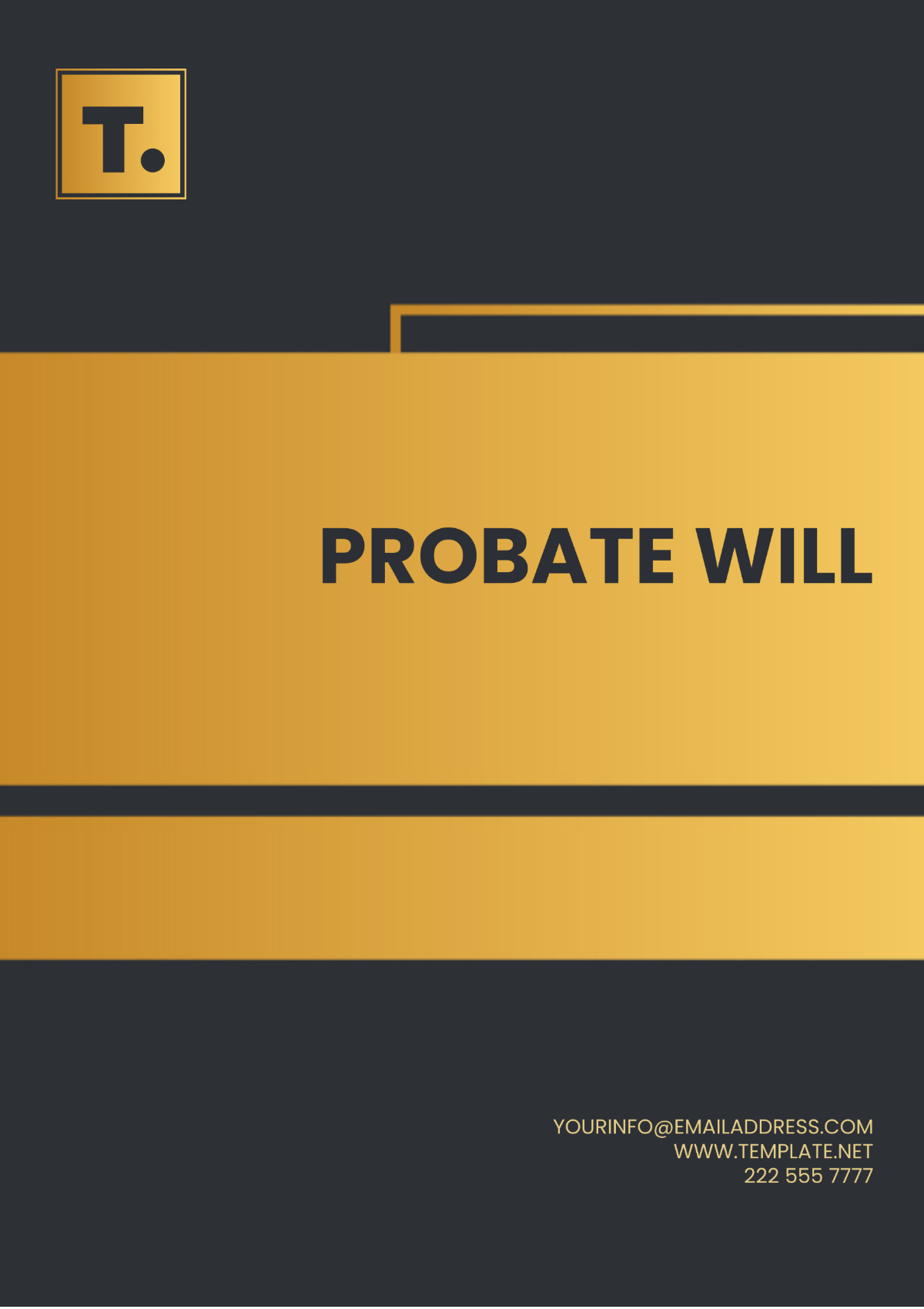 Free Probate Will Template - Edit Online & Download | Template.net