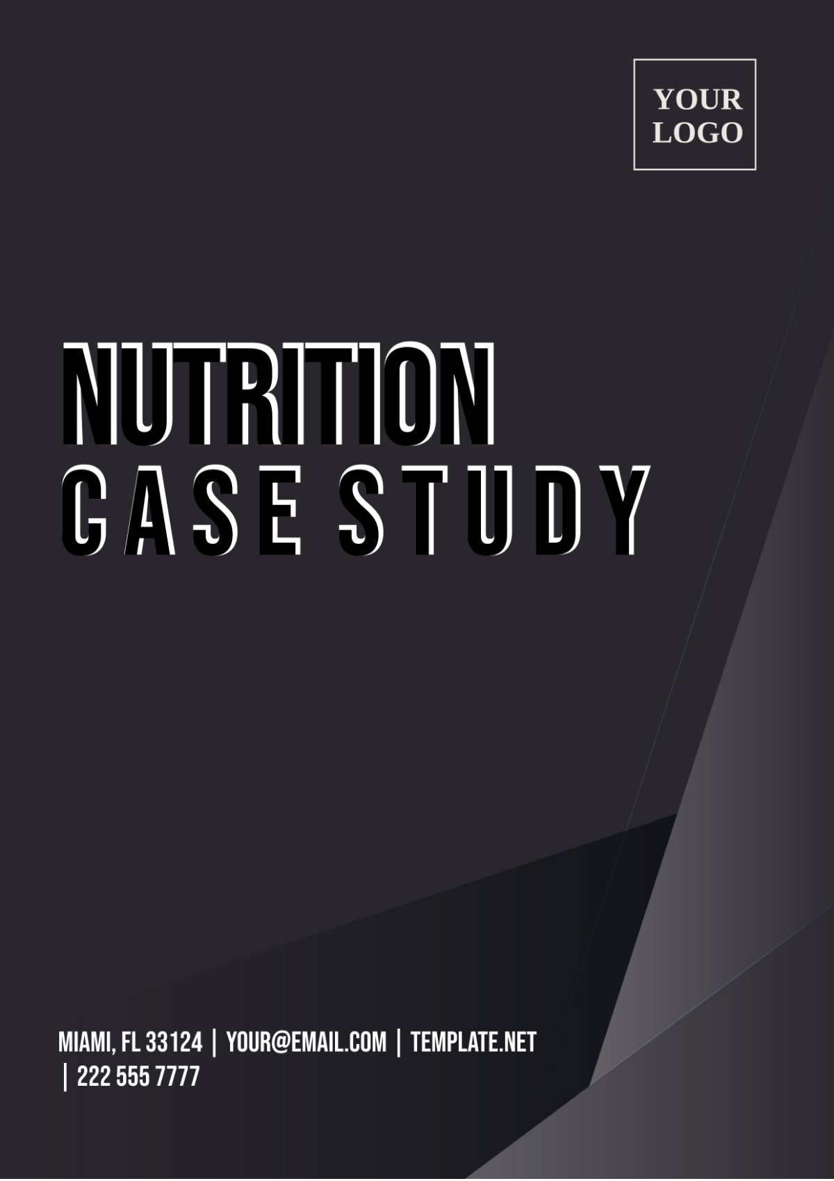 Nutrition Case Study Template
