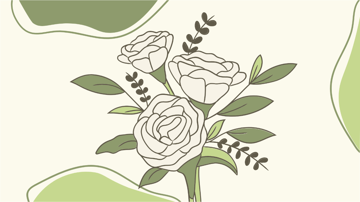 Free Floral Illustration Background