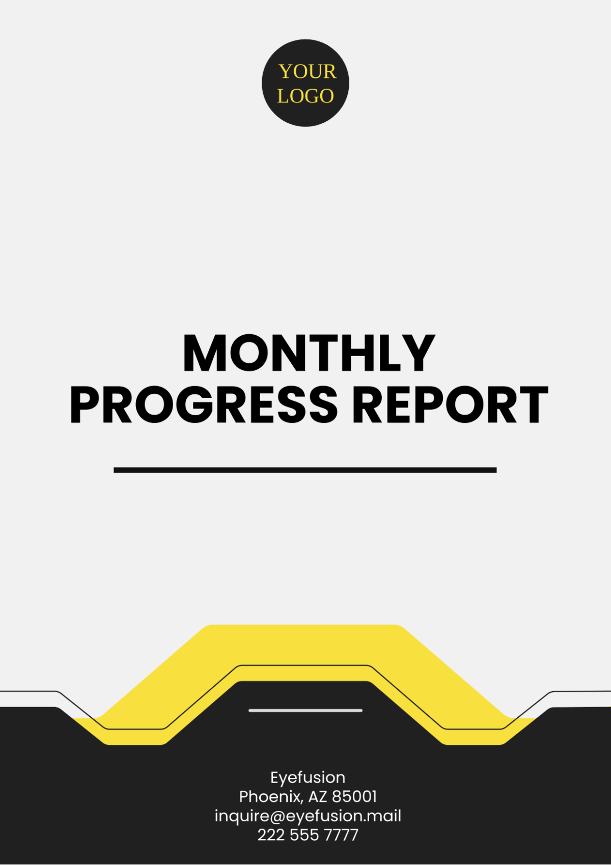 Monthly Progress Report Template - Edit Online & Download