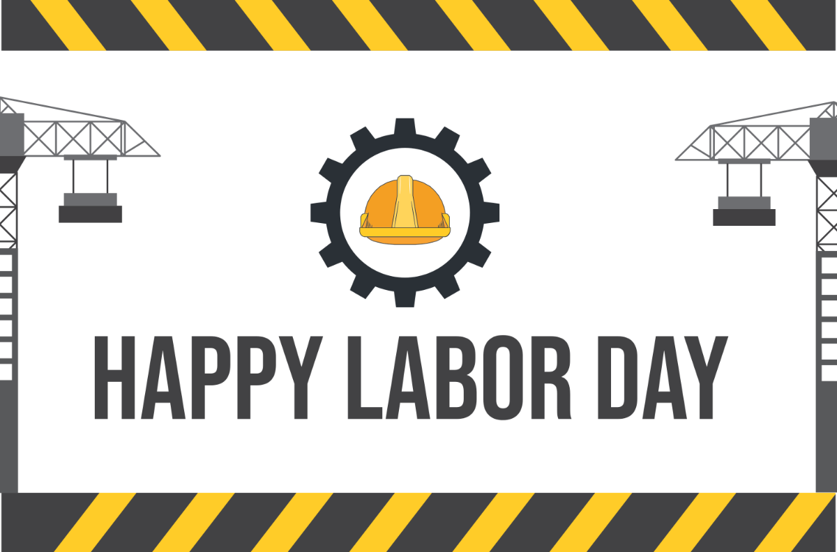 Free Labour day Slogan Template