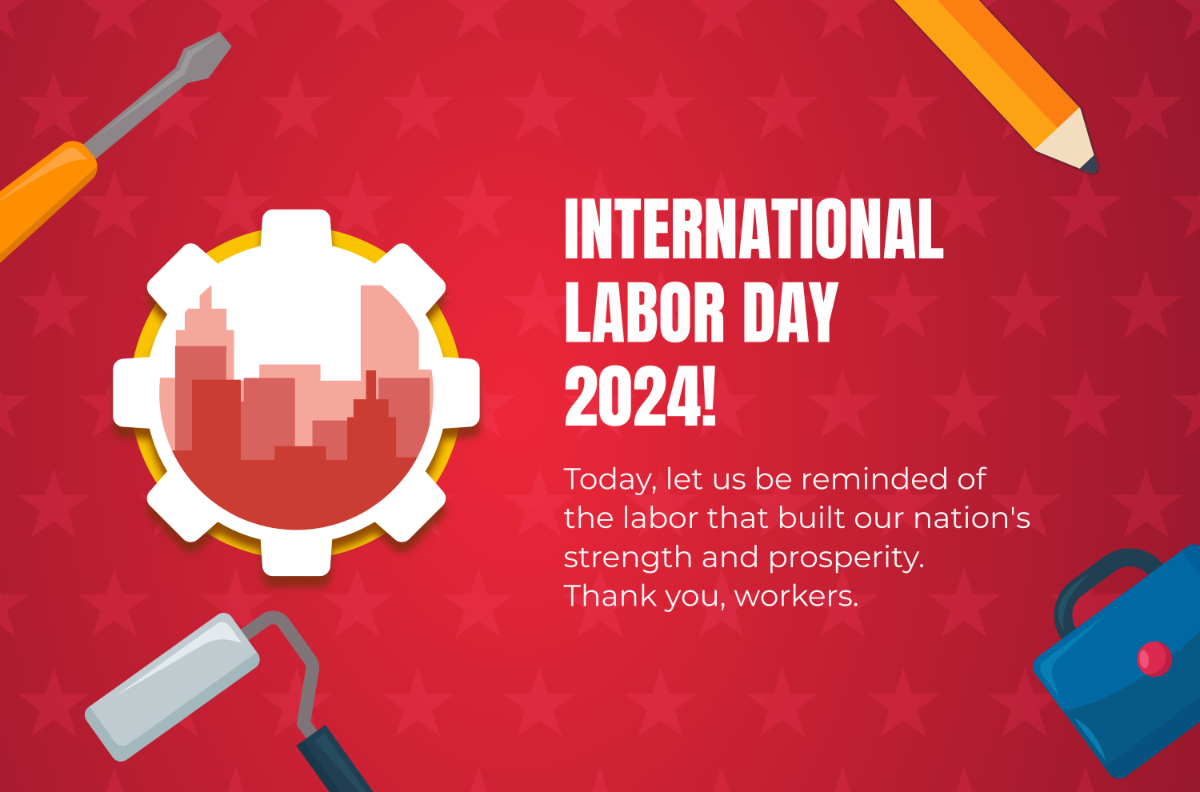 Free International Labour day 2024 Template