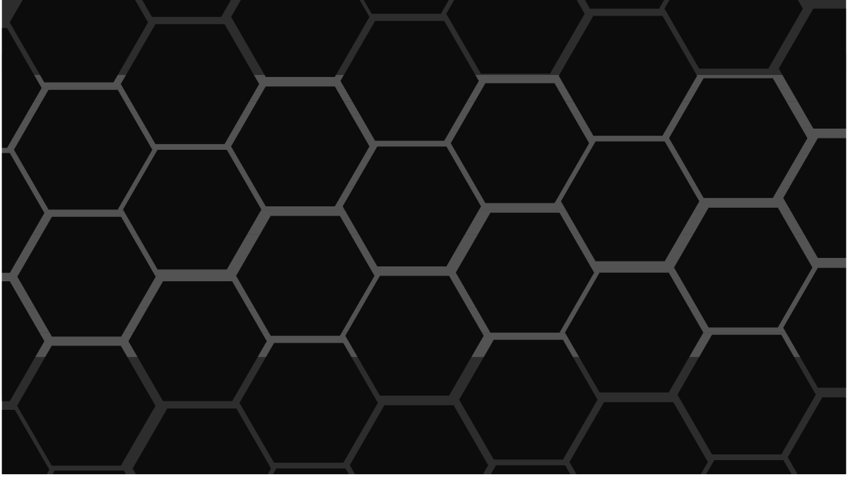 black hexagon background - Edit Online & Download