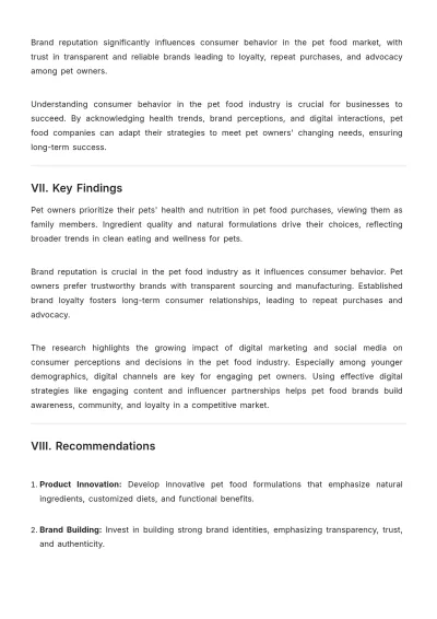 Free Marketing Research Report Template to Edit Online