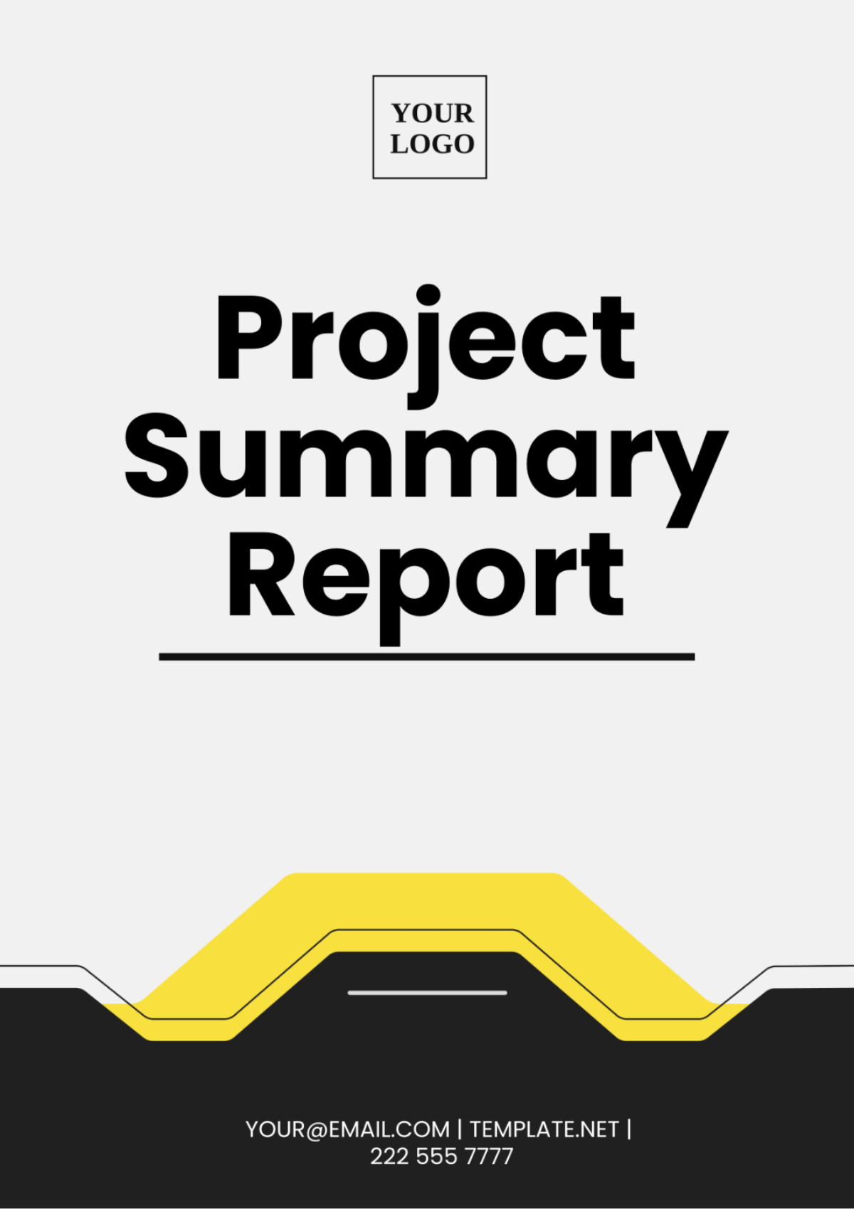 Project Summary Report Template | Template.net