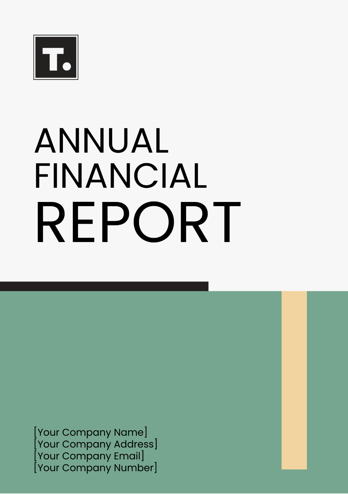 Annual Financial Report Template - Edit Online & Download