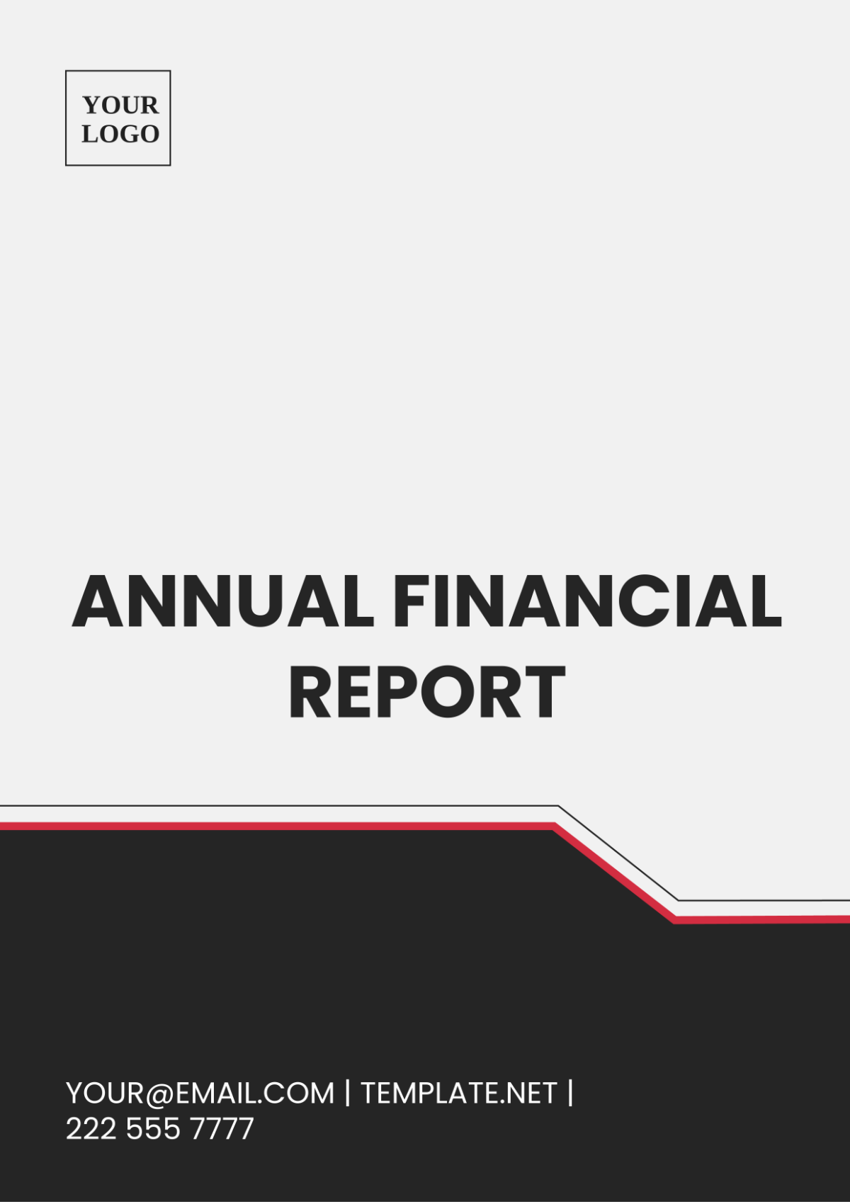 Annual Financial Report Template - Edit Online & Download Example ...