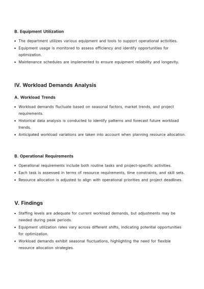 Free Warehouse Daily Activity Report Template to Edit Online