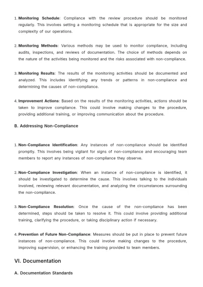 Free Law Firm Ethics Review Procedure Template to Edit Online
