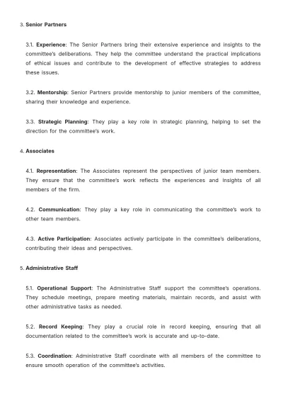 Free Law Firm Ethics Review Procedure Template to Edit Online