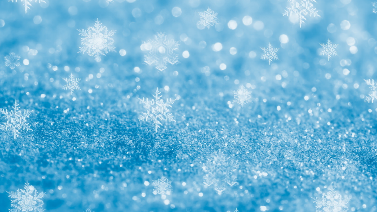 Winter Glitter Background