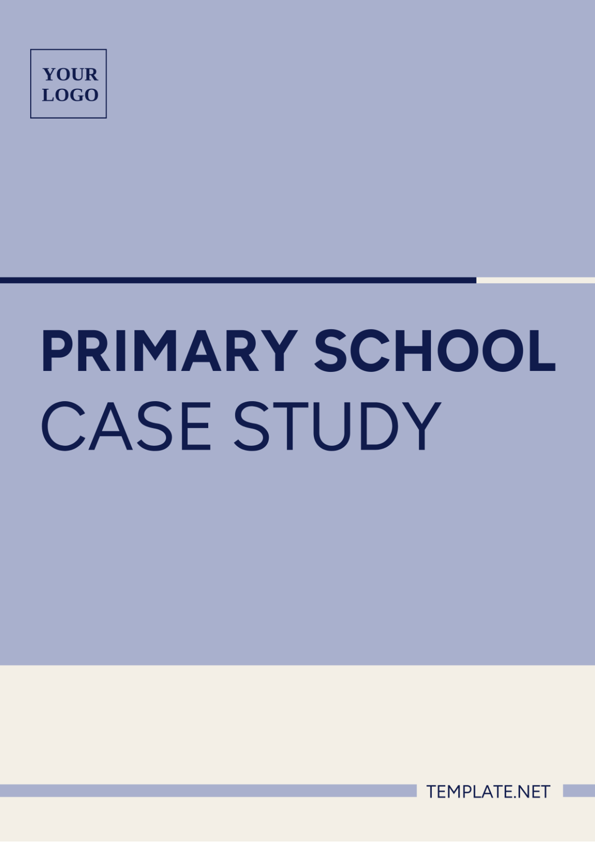 Primary School Case Study Template