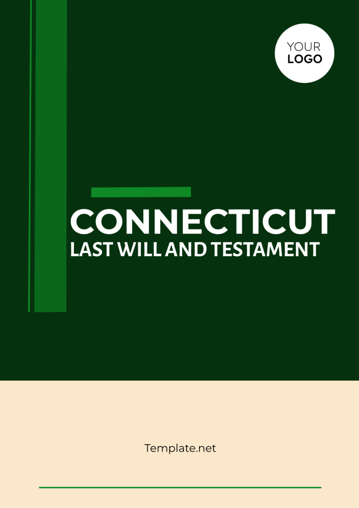 Connecticut Last Will and Testament Template