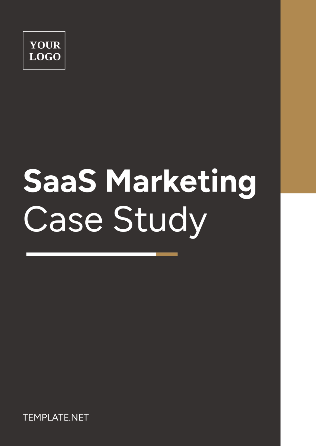 SaaS Marketing Case Study Template