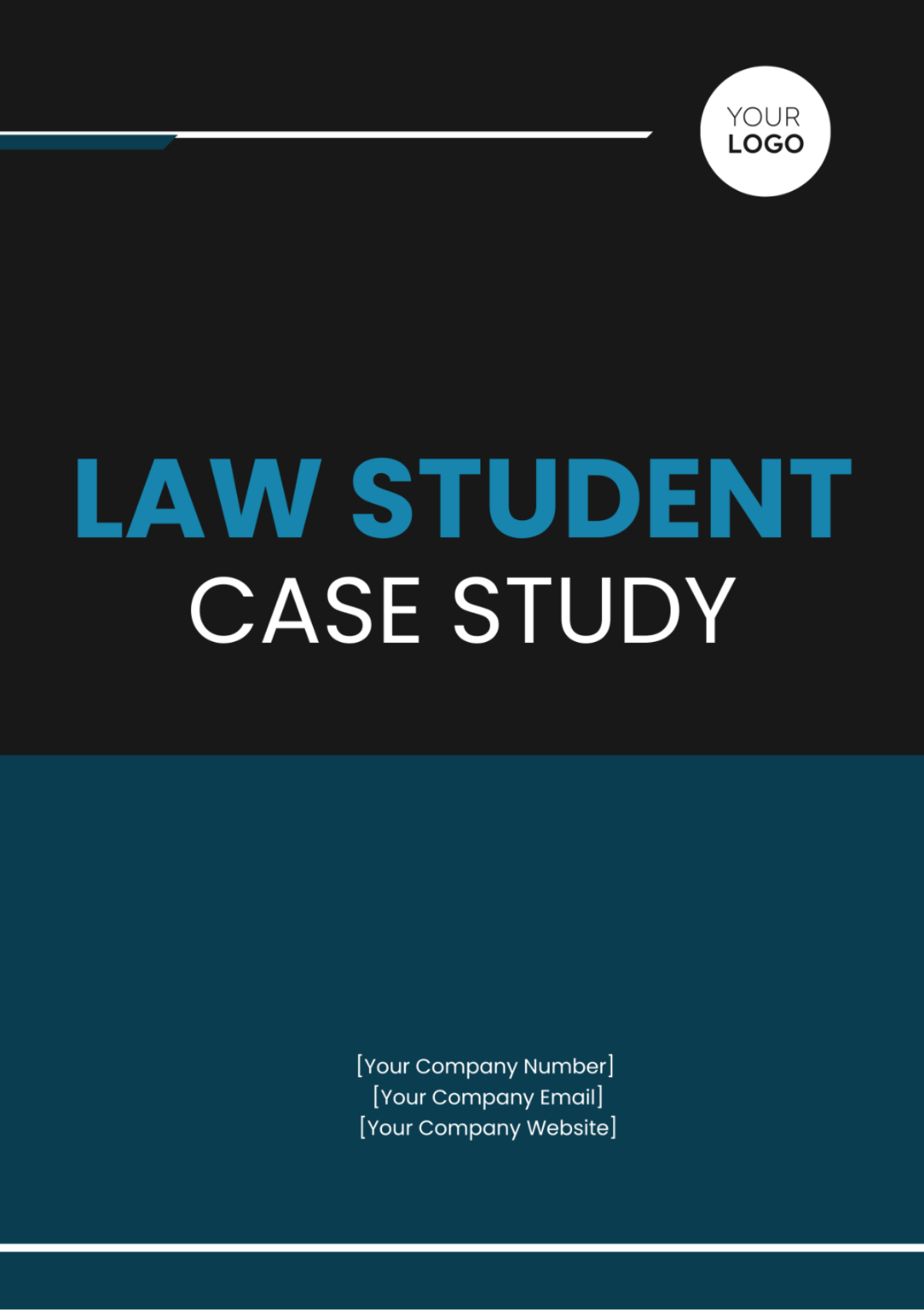 Free Law Student Case Study Template