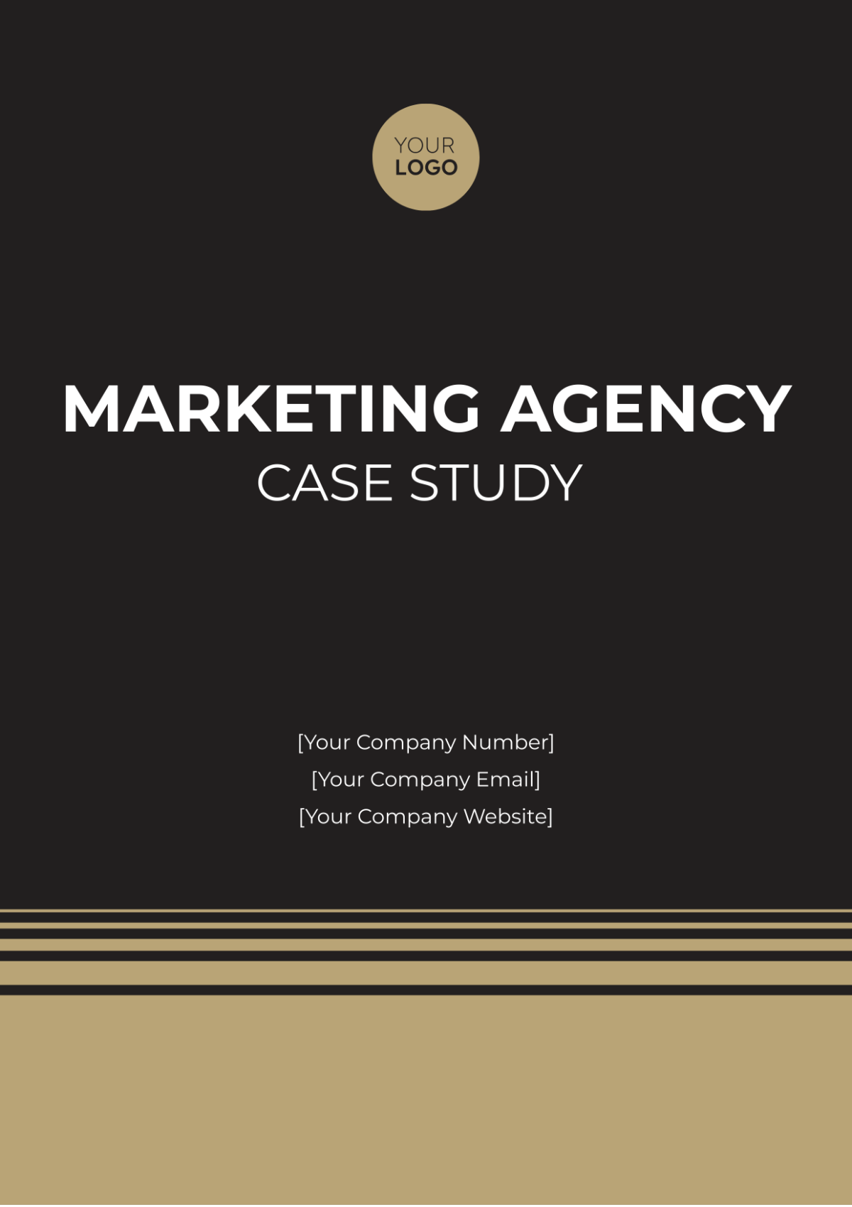 Free Marketing Agency Case Study Template